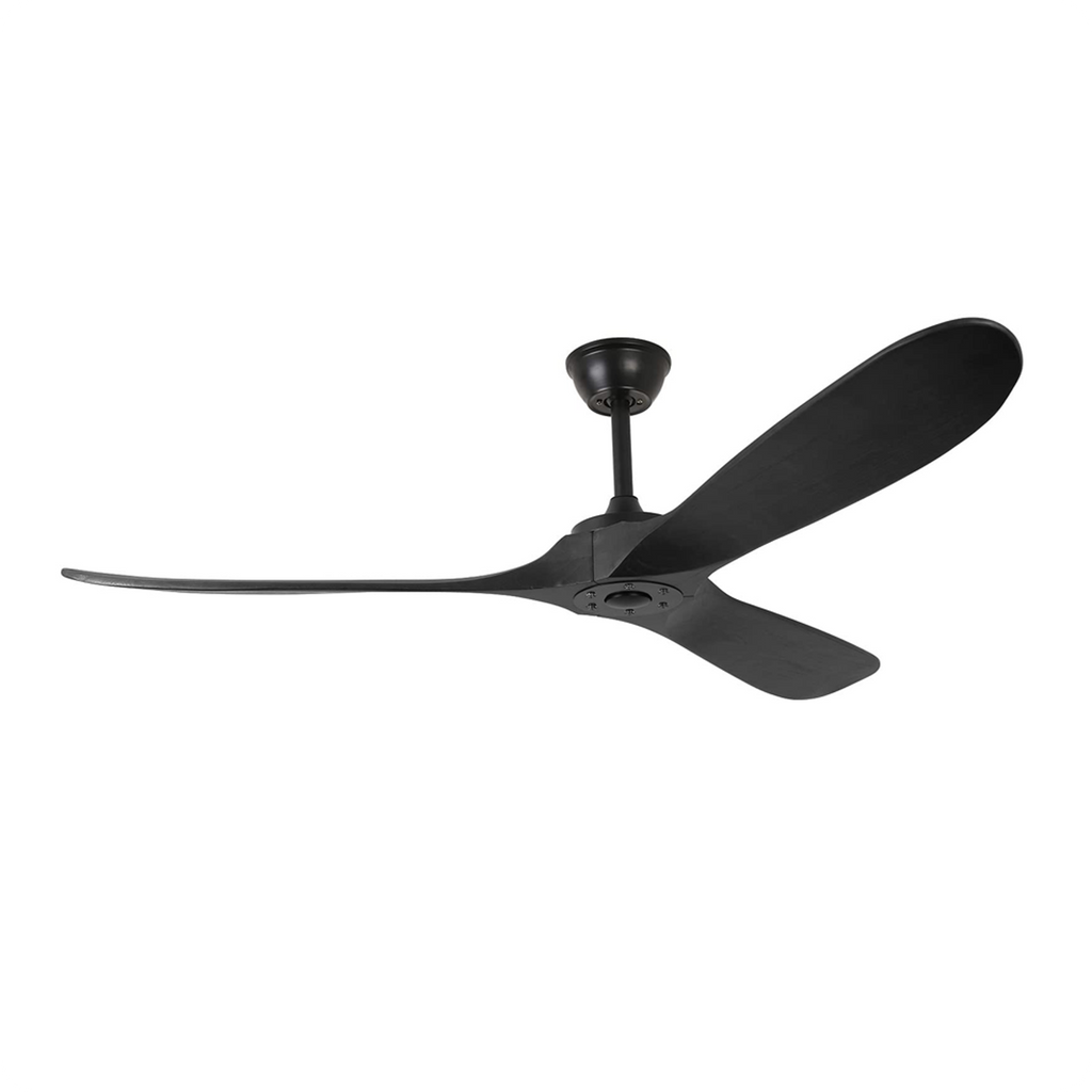 3 Wood Blades Black Ceiling Fan by USOR - Australian Chandelier Store