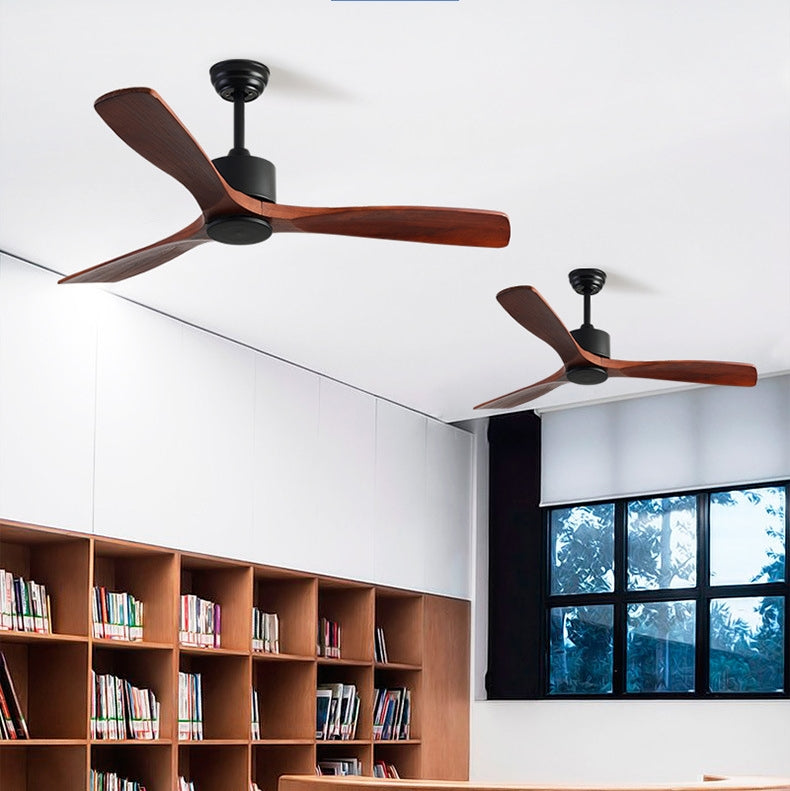 52''Black&Brown Ceiling Fan by USOR - Australian Ceiling Fan Store