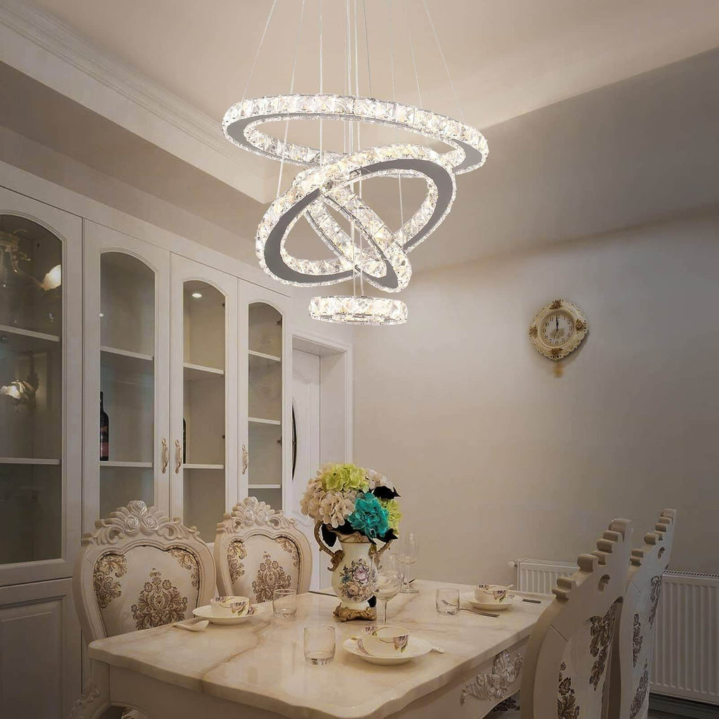 4/6Rings Crystal Chandelier by USOR - Australian Chandelier Store