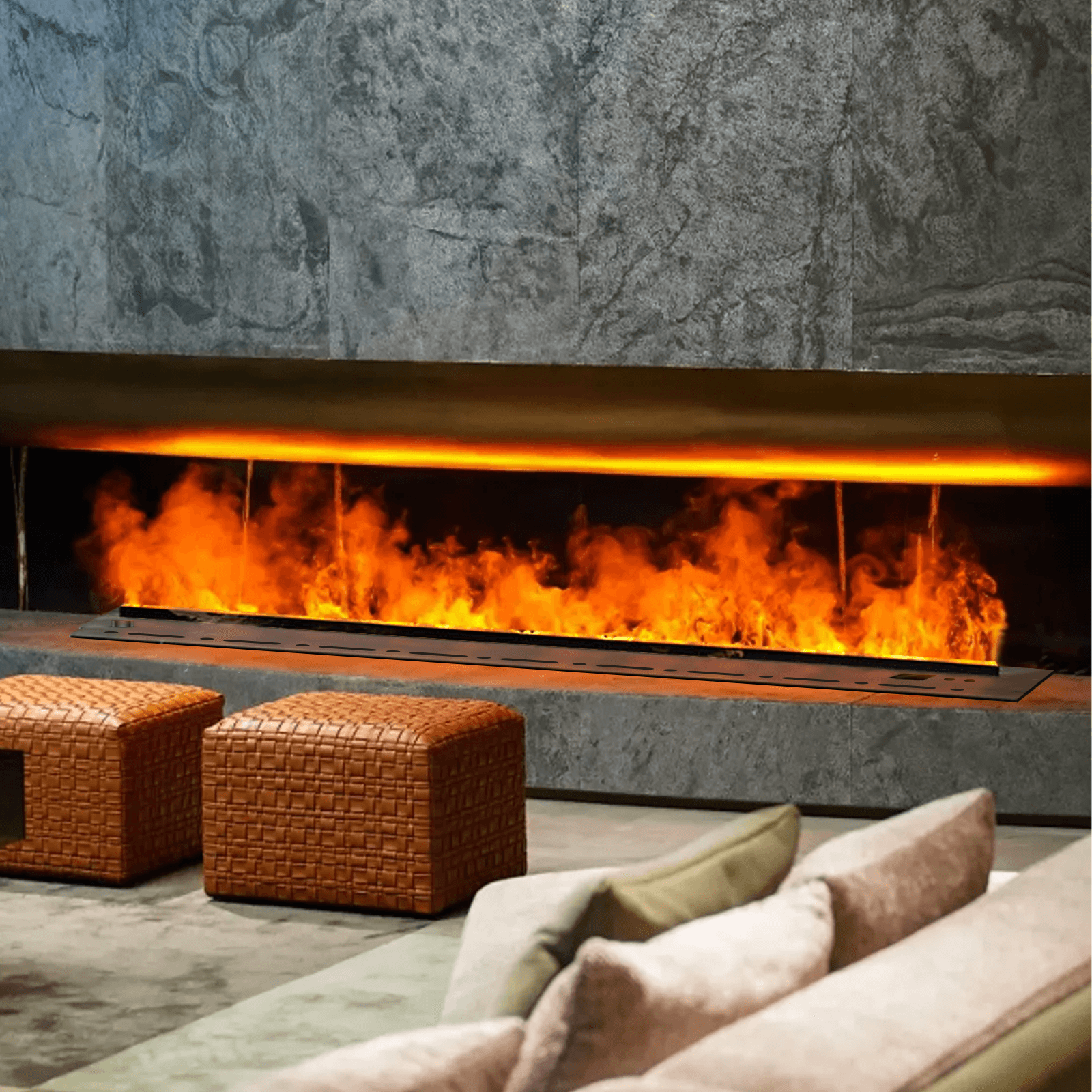Electric Steam Fireplace by USOR - Australian Furniture & Homeware Store