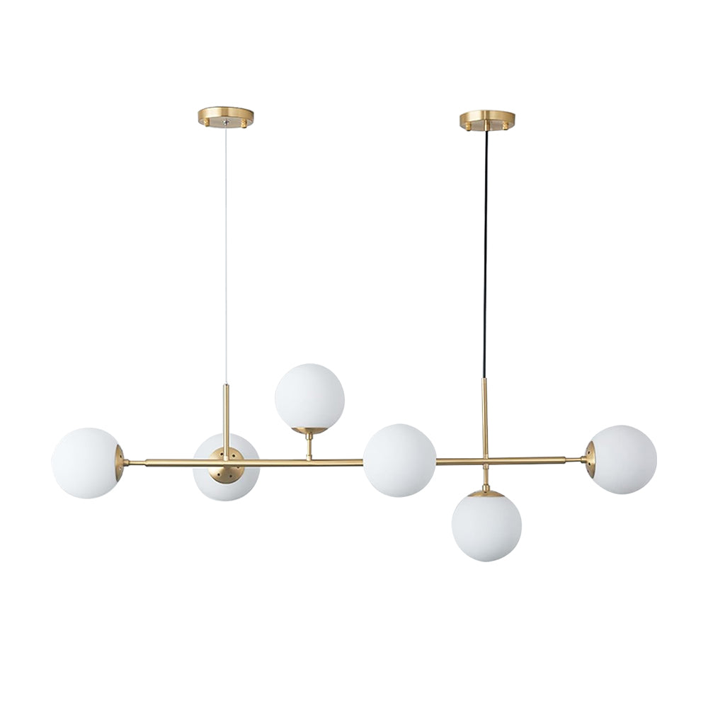 Modern Sputnik Chandelier 6 Light 125cm Ceiling Light Fixture 3 Color Temperatures