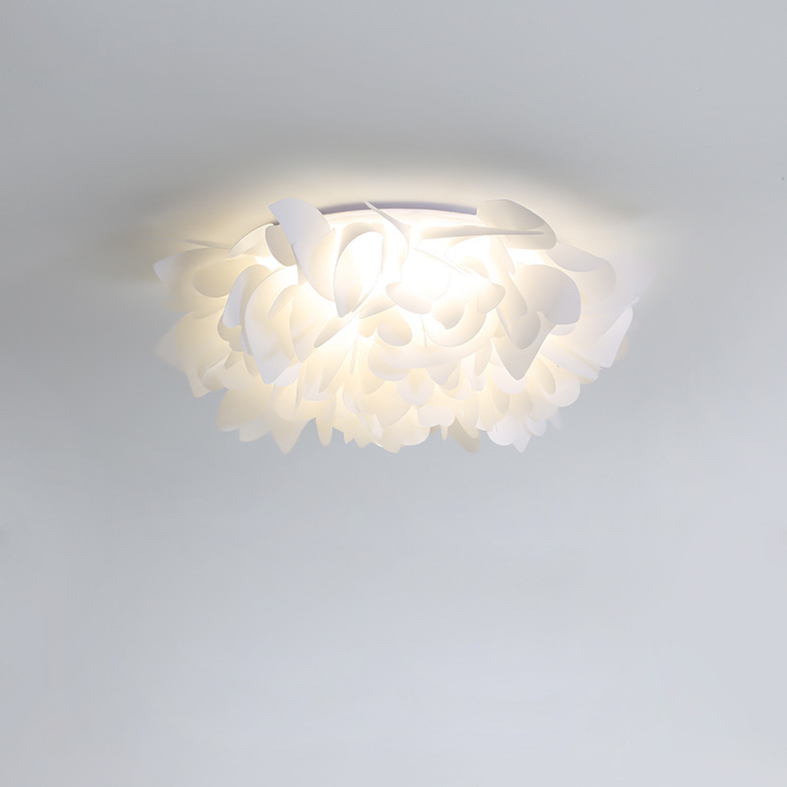 52cm Cream Cloud Petal LED Ceiling Light Modern Minimalist Chandelier CL-CFL52