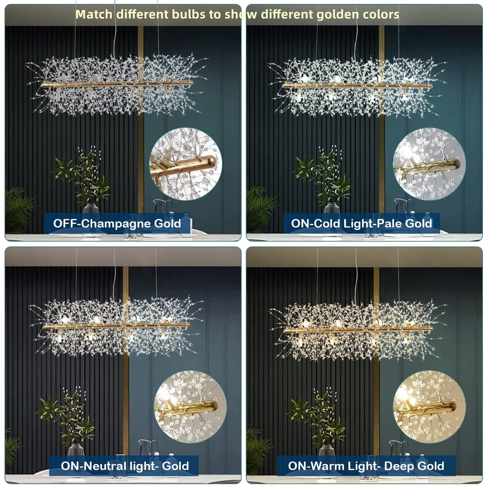 12 Lights Modern Firework Chandelier Firework by USOR - Australian Chandelier Store