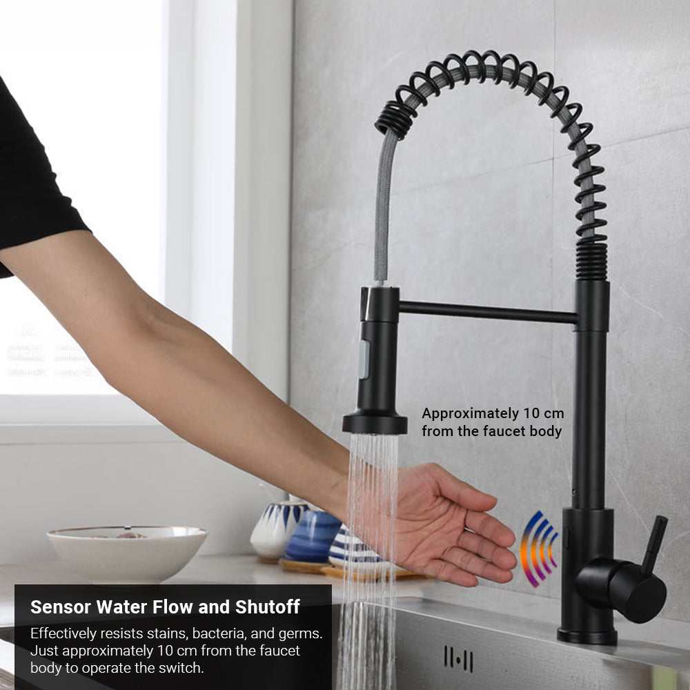 Smart Sensor Swivel Pull Out Kitchen Mixer Tap by USOR - Australian Furniture & Homeware Store