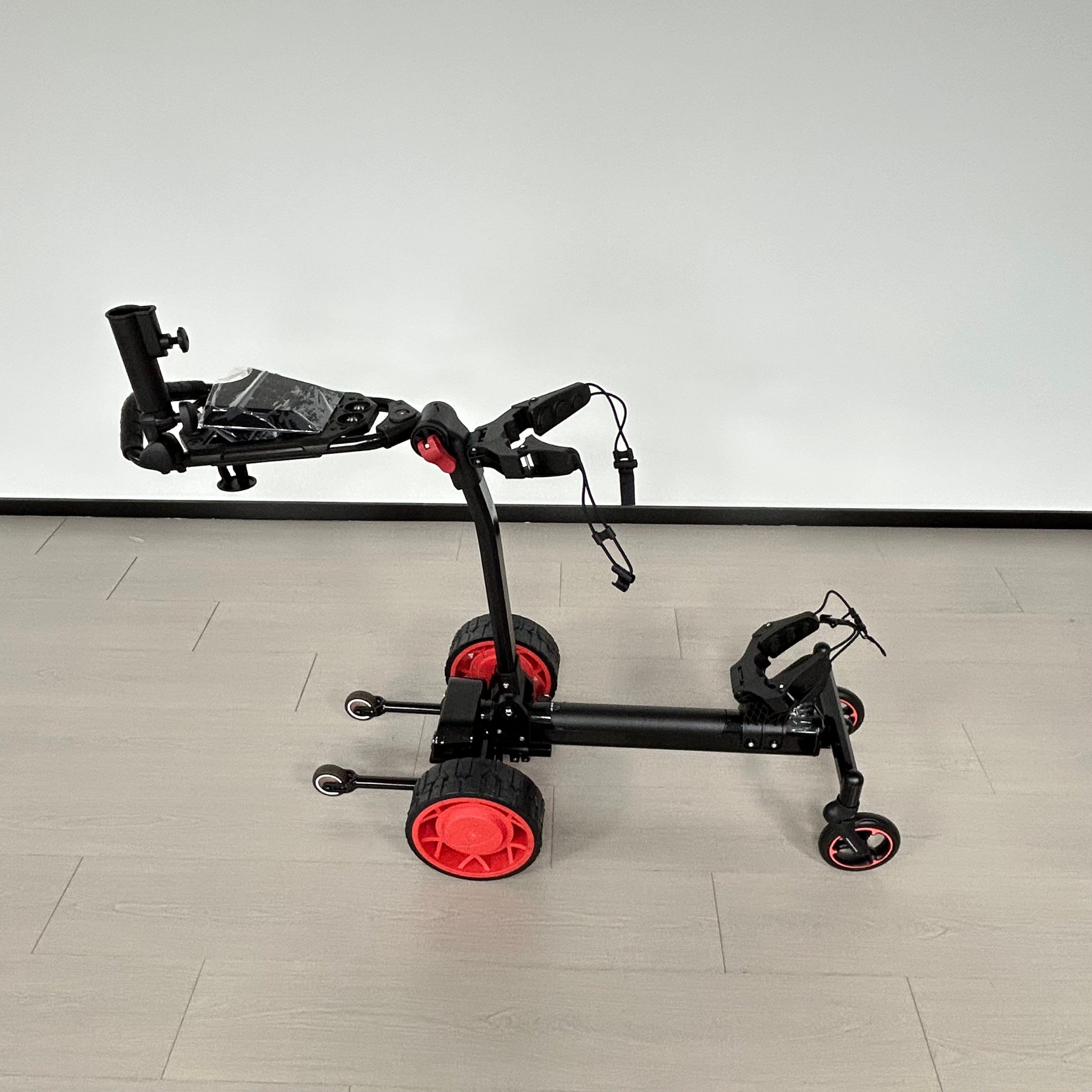 Follow Me Electric Golf Cart Buggy Remote Control Foldable Trolley 500W