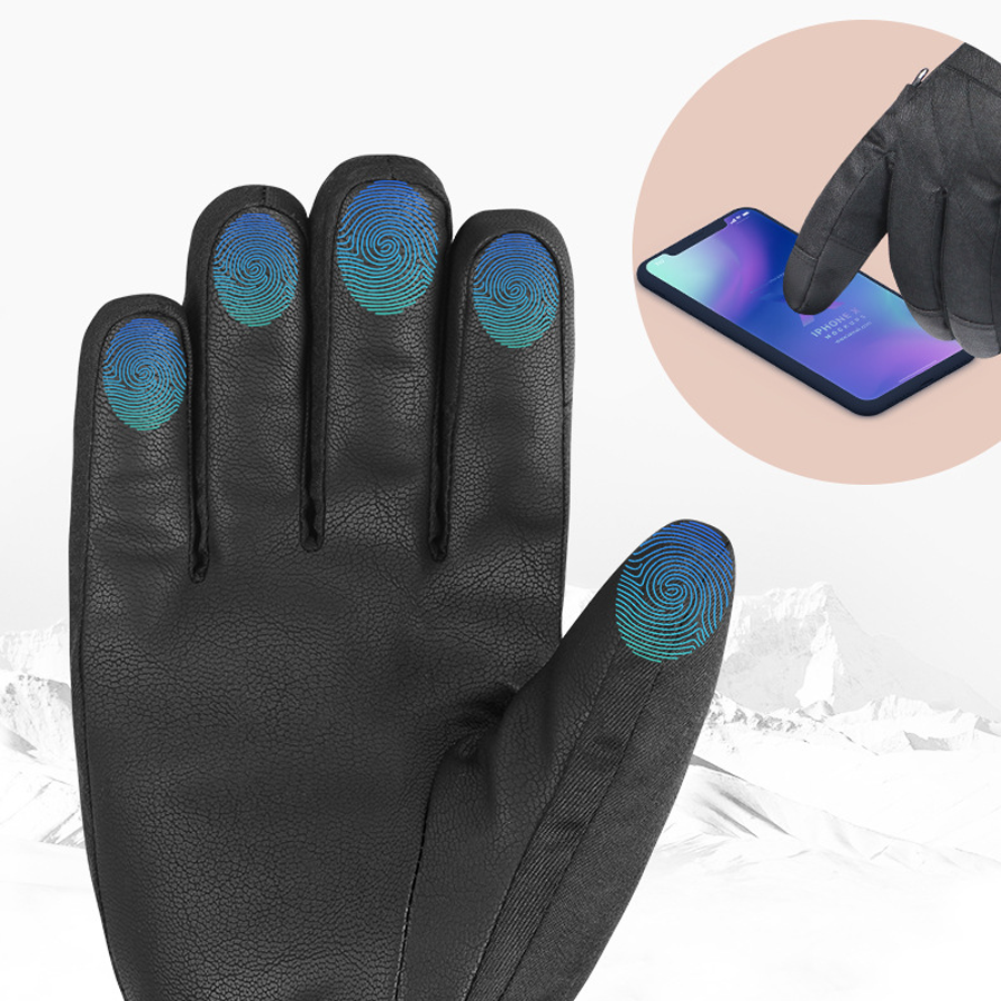 Winter Thermal Gloves Outdoor Sport Waterproof Touchscreen Windproof Warm Unisex