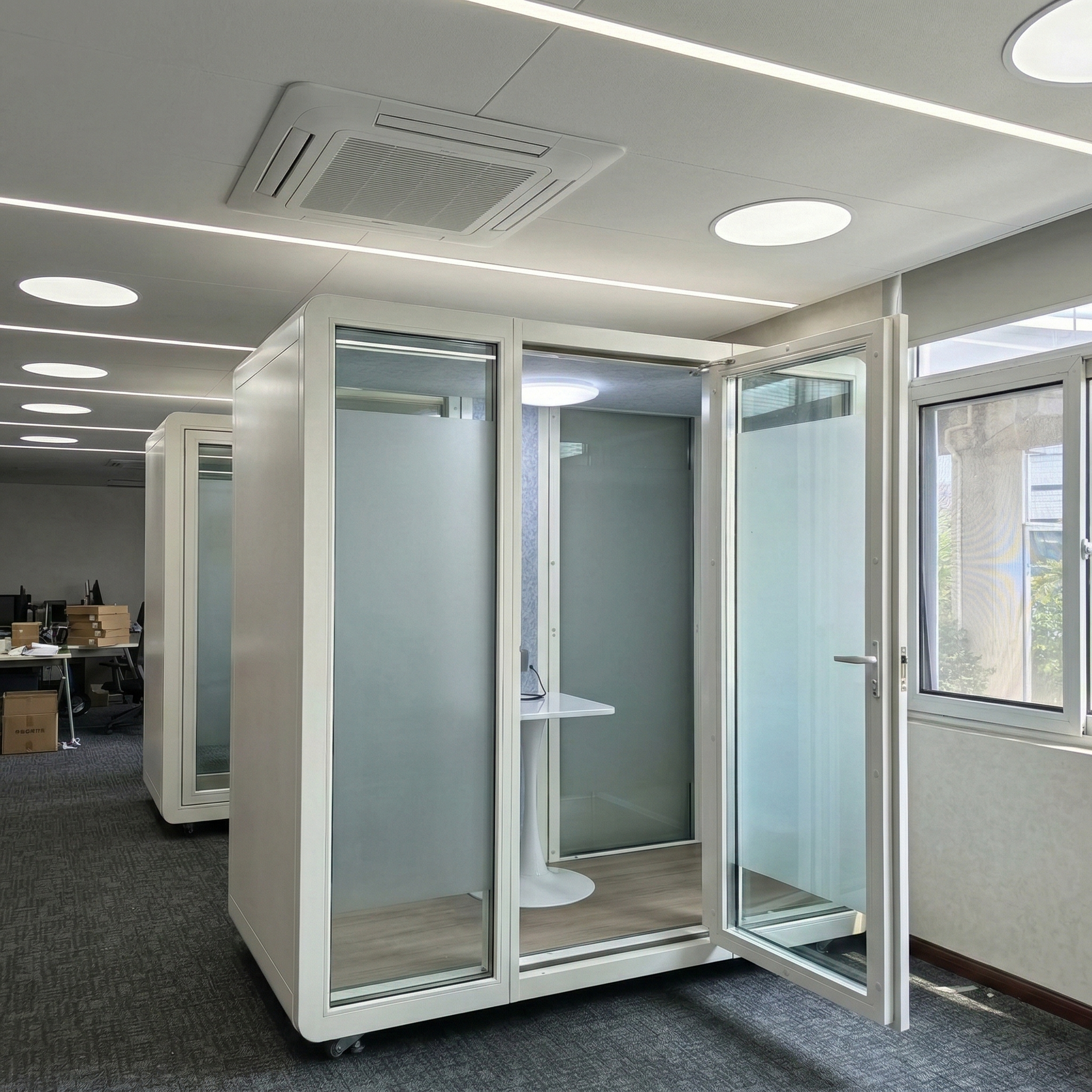 Made-to-Order Soundproof Booth Office Pod Privacy Phone Booth Portable Quiet Meeting Room