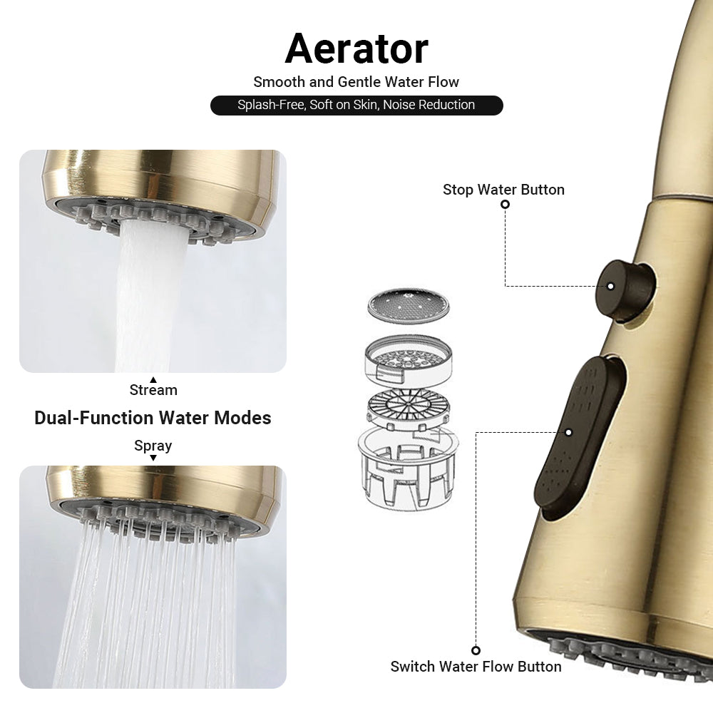 Touch Control Kitchen Mixer Tap by USOR - Australian Furniture & Homeware Store