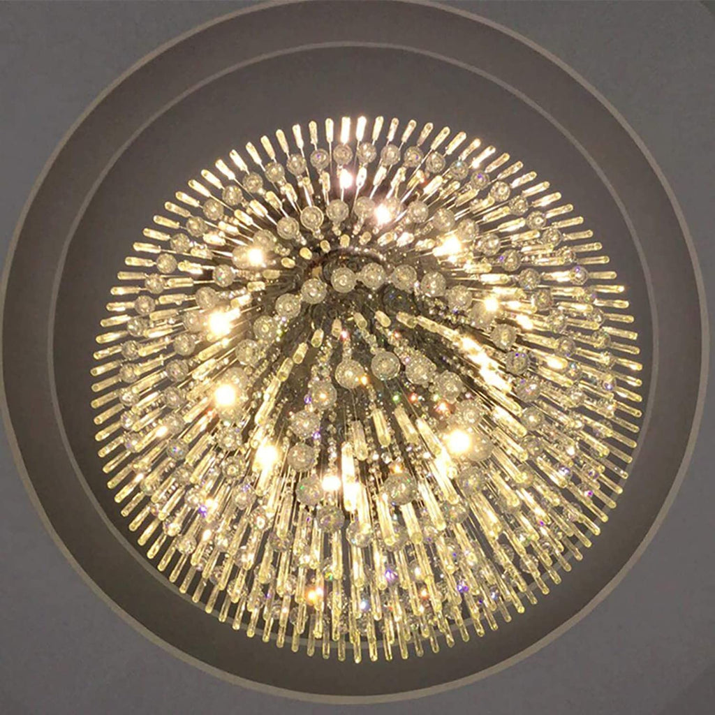 High Ceiling Chandelier Crystal Raindrop Chandeliers Staircase Large Chandelier