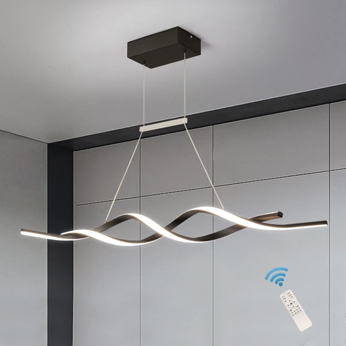 LED Modern Linear Acrylic Chandeliers by USOR - Australian Chandelier Store