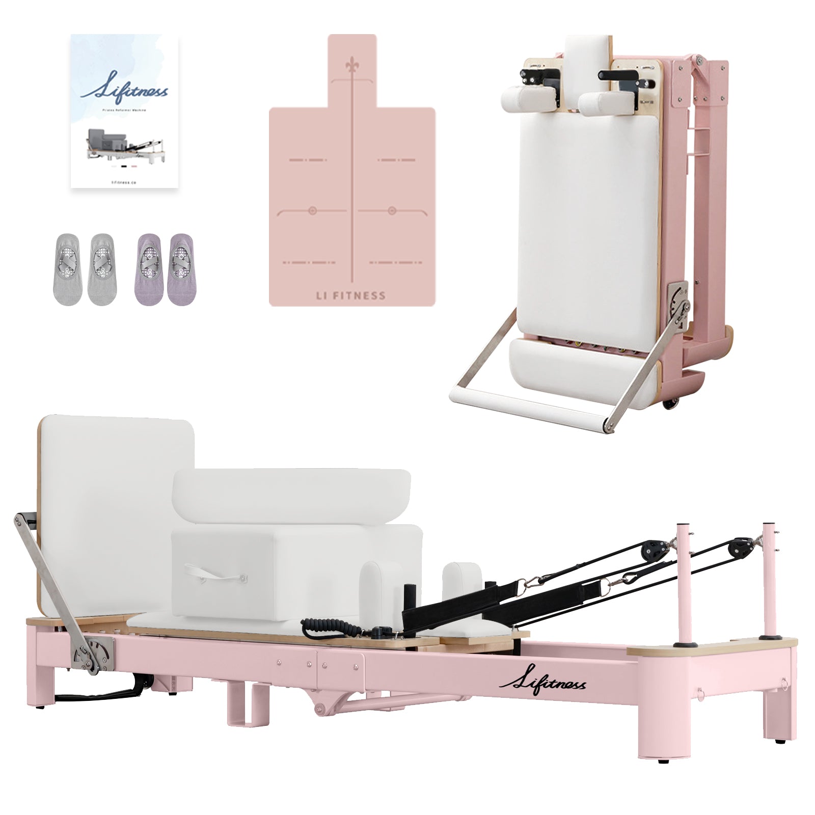 Foldable Pilates Reformer by USOR - Australian Sport & Fitness Store