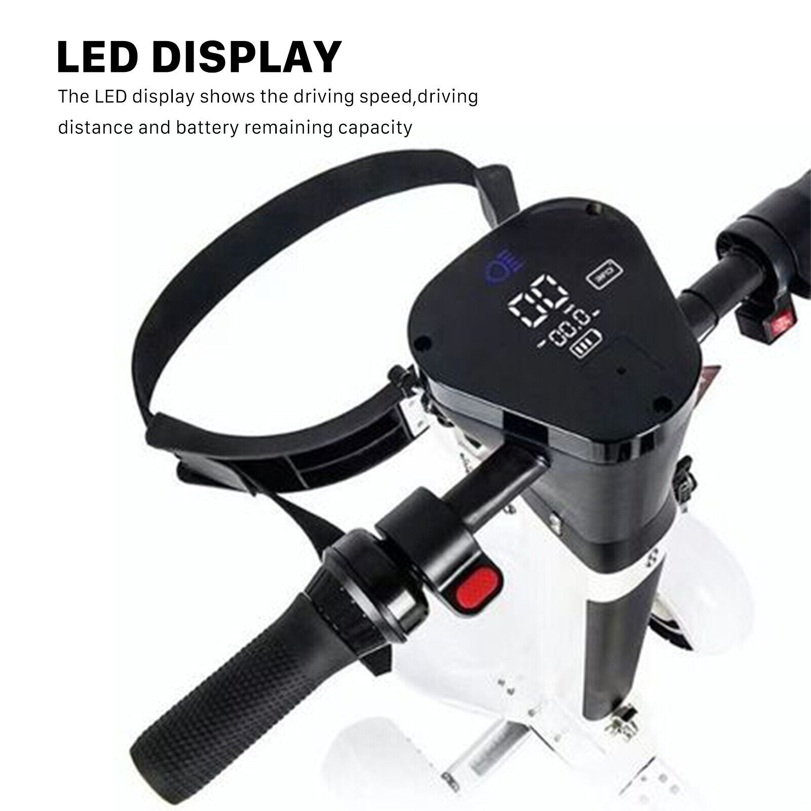 Foldable Sit & Ride Electric Golf Scooter by USOR - Australian Electronic Mobility Device Store