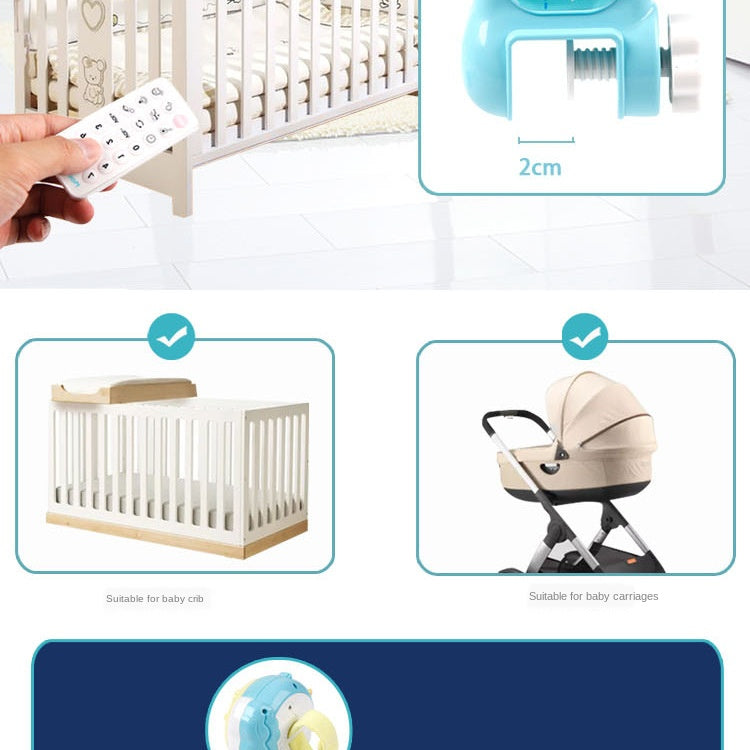 【Hypnos】Baby Mobile Crib Cot Musical toys