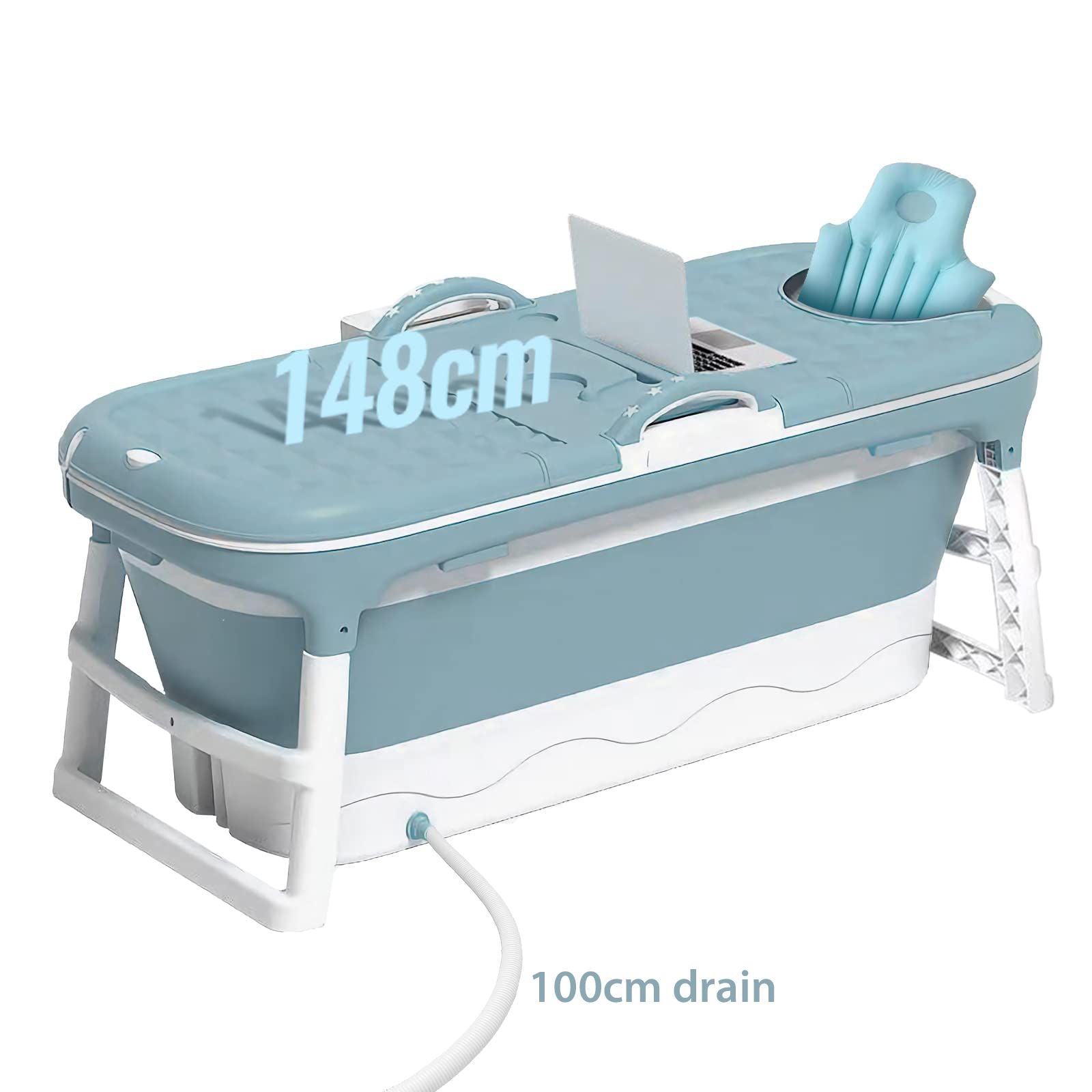 148*62cm Adult Foldable Bathtub by USOR - Australian Furniture& Homeware Store