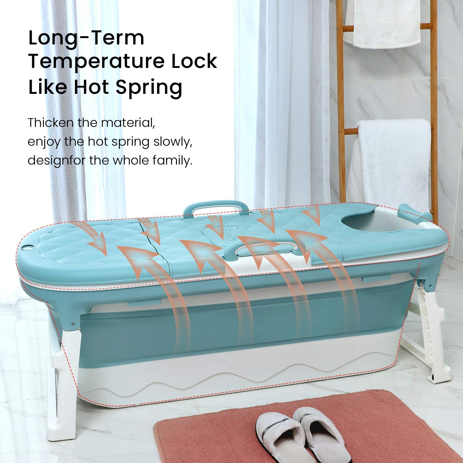 Adult Foldable Bathtub by USOR - Australian Furniture& Homeware Store