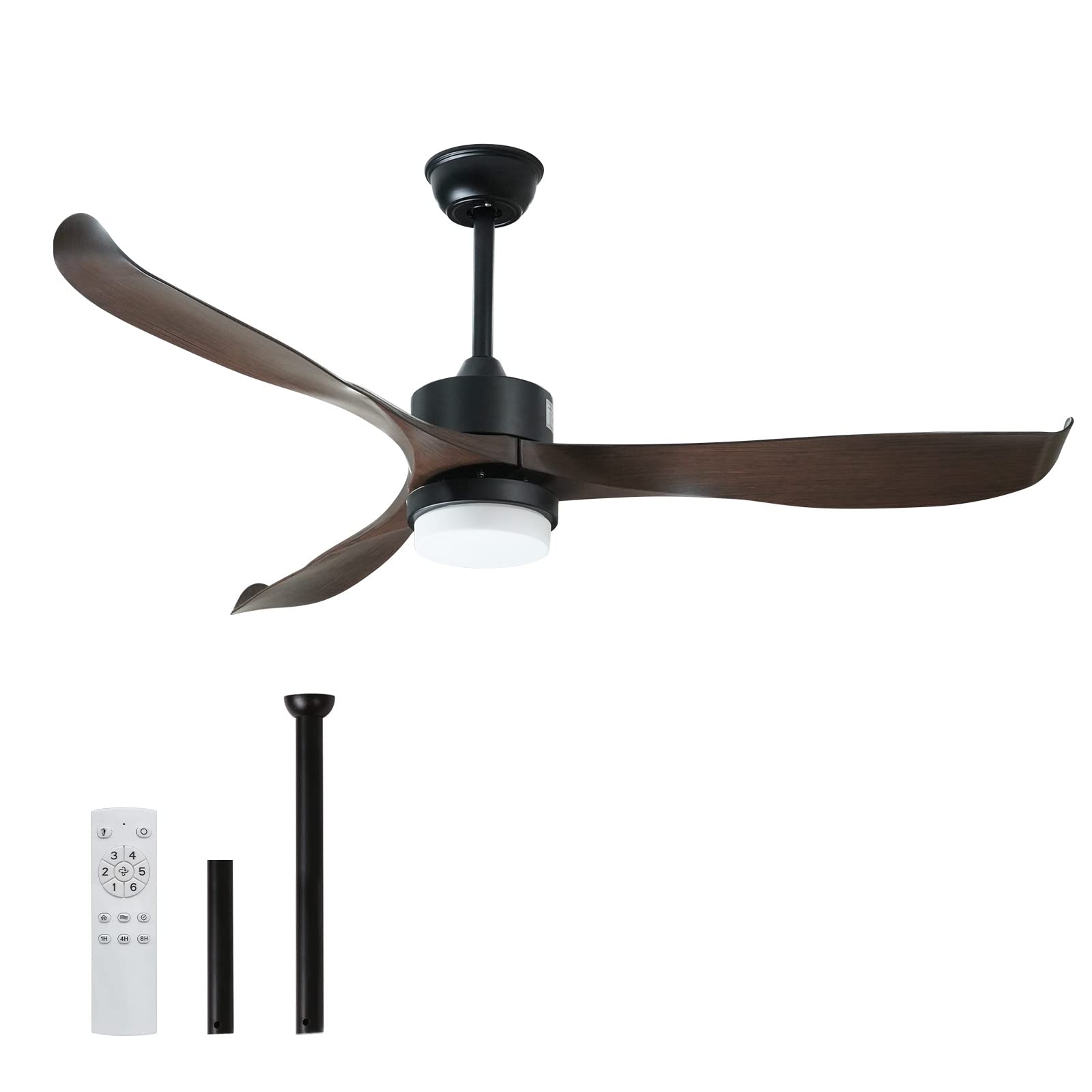 56" Ceiling Fan with Light with Light by USOR - Australian Chandelier Store