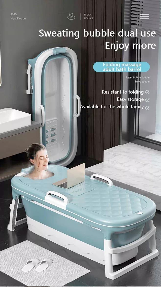 Adult Foldable Bathtub by USOR - Australian Furniture& Homeware Store