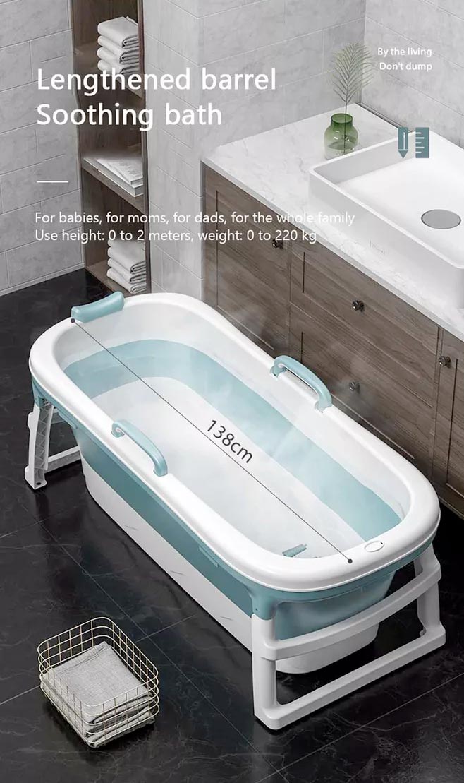 Adult Foldable Bathtub by USOR - Australian Furniture& Homeware Store