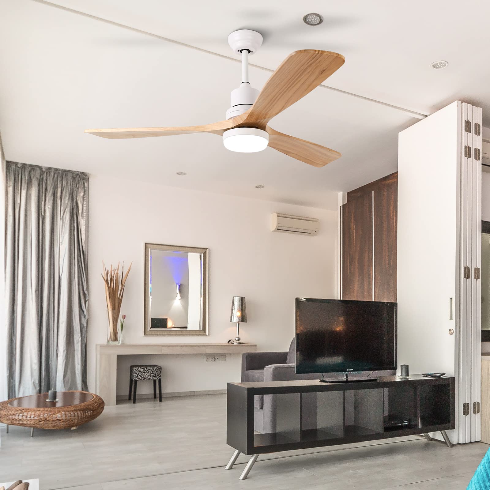 52'' Ceiling Fan with Lightby USOR - Australian Ceiling Fan Store