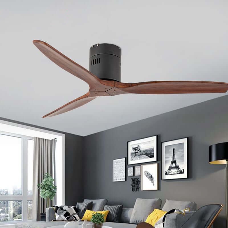 3 Wood Blades Ceiling Fan by USOR - Australian Ceiling Fan Store