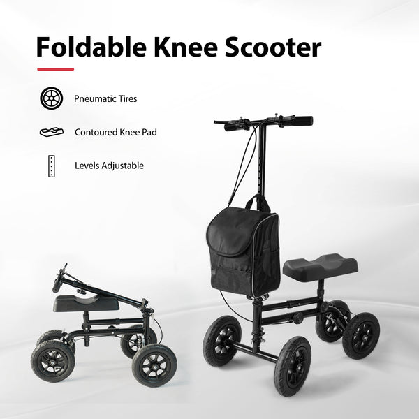 Foldable Knee Scooter Walker