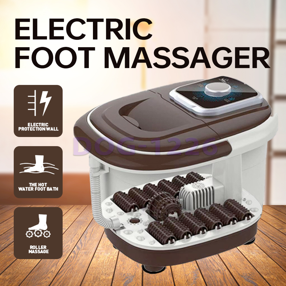 Foot Bath Temperature Controlled Electric Foot Roller Massager